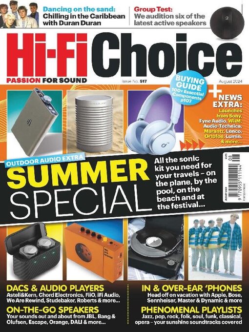 Title details for Hi-Fi Choice by AV Tech Media Ltd - Available